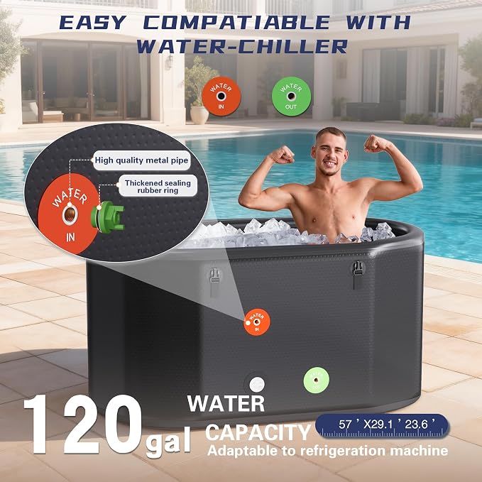 Merapi XL 170 Gal Cold Plunge Tub - Image 2