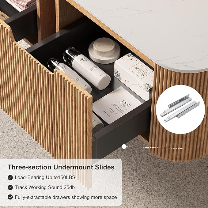 48" Floating Bathroom Vanity - Image 4