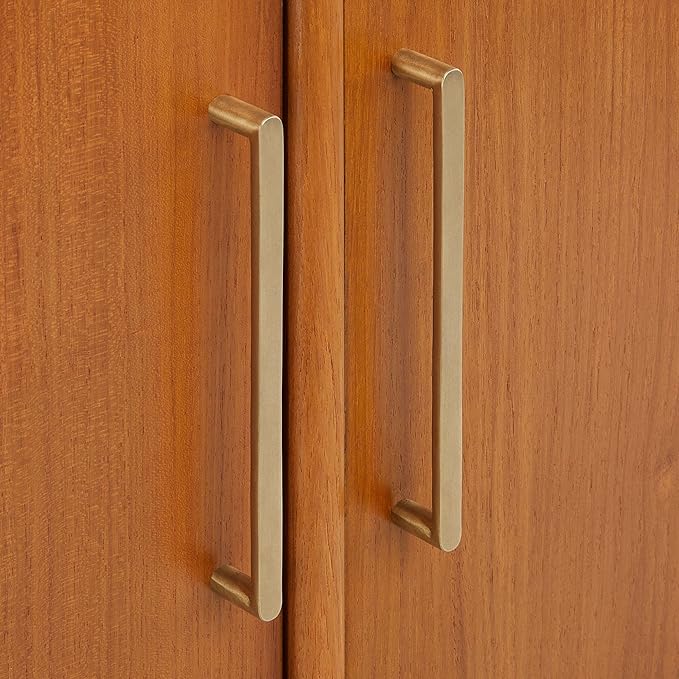Signature Hardware 953363-72-RUMB-1 Novak 72" Freestanding Teak Double Basin - Image 6