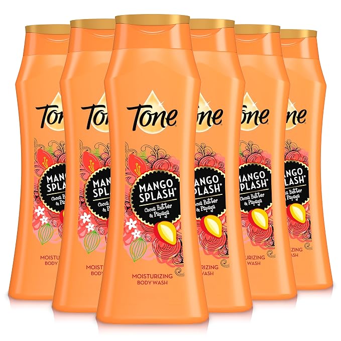 Tone Body Wash, Mango Splash, 16 Ounce by Tone