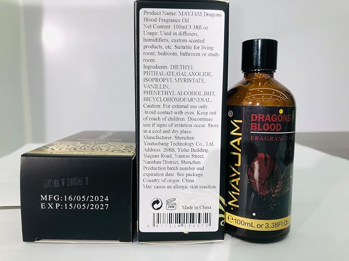 MAYJAM 100ML/3.38FL.OZ Dragons Blood Fragrance Oils - Image 9