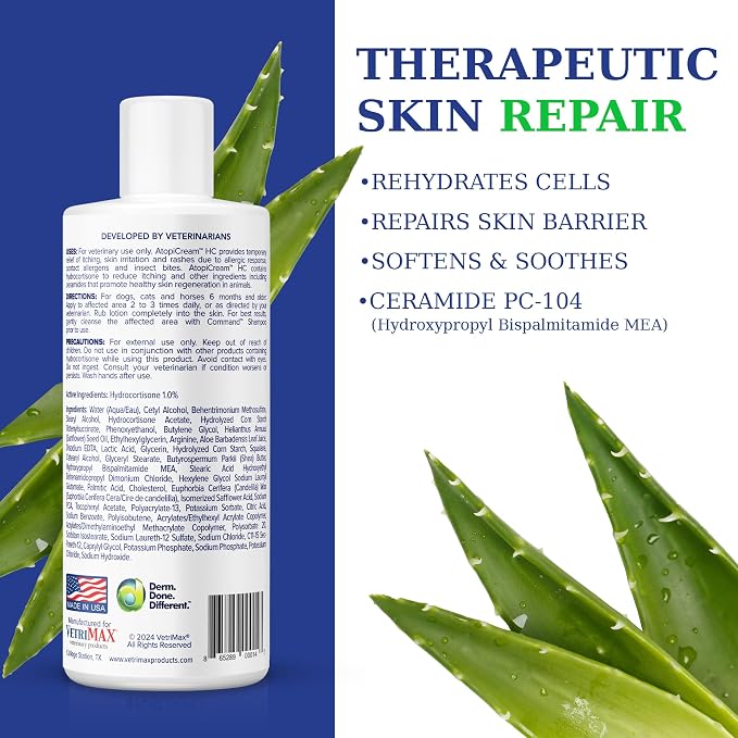AtopiCream HC Leave-In 1% Hydrocortisone Conditioner Moisturizer - Image 5