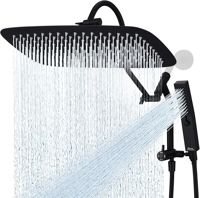 G-Promise All Metal 16 Inch Shower Head by G-Promise