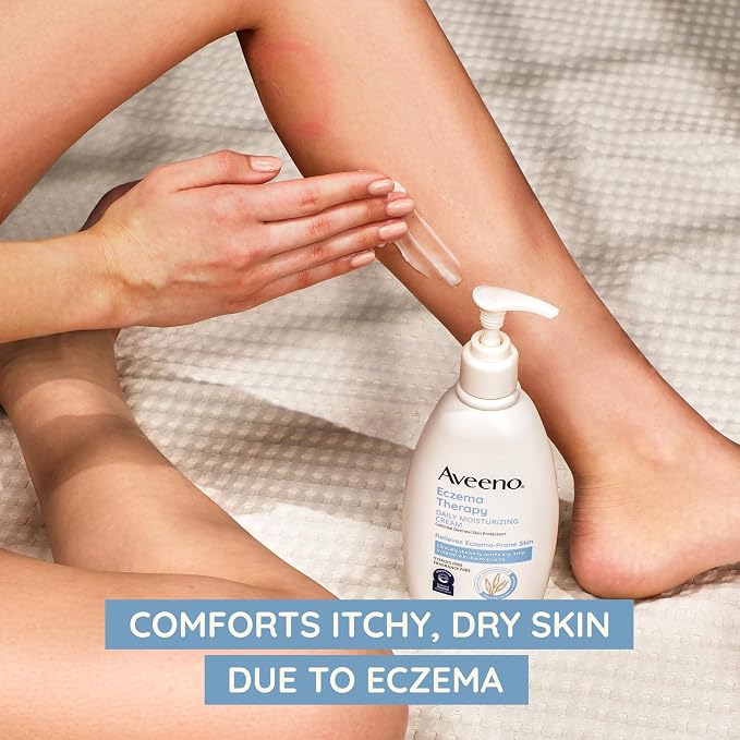 Aveeno Eczema Therapy Daily Moisturizing Body Cream - Image 2