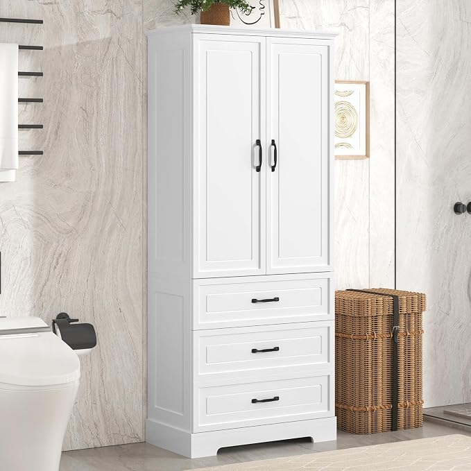 Favfurish 69" Tall Bathroom Storage Cabinet - Image 3