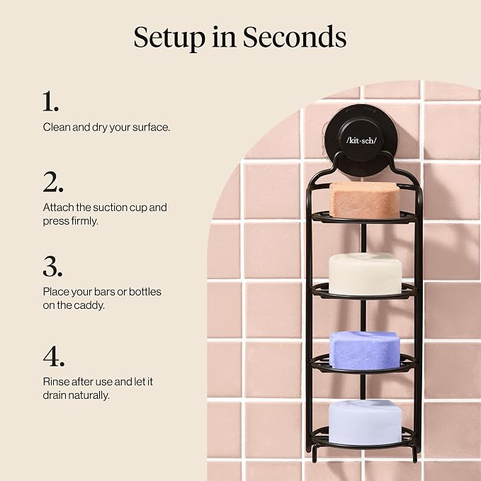 Kitsch Hanging Shower Caddy - Image 8