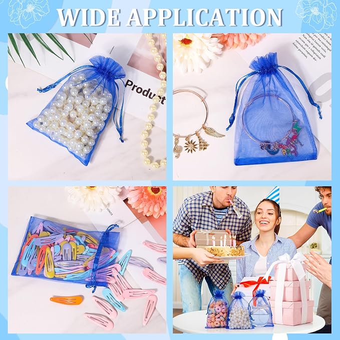 Hopttreely 100pcs Organza Bags - Image 3