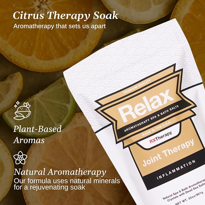 Relax Spa & Bath, Epsom & Dead Sea Salts, Aromatherapy Bath Salts - Image 4