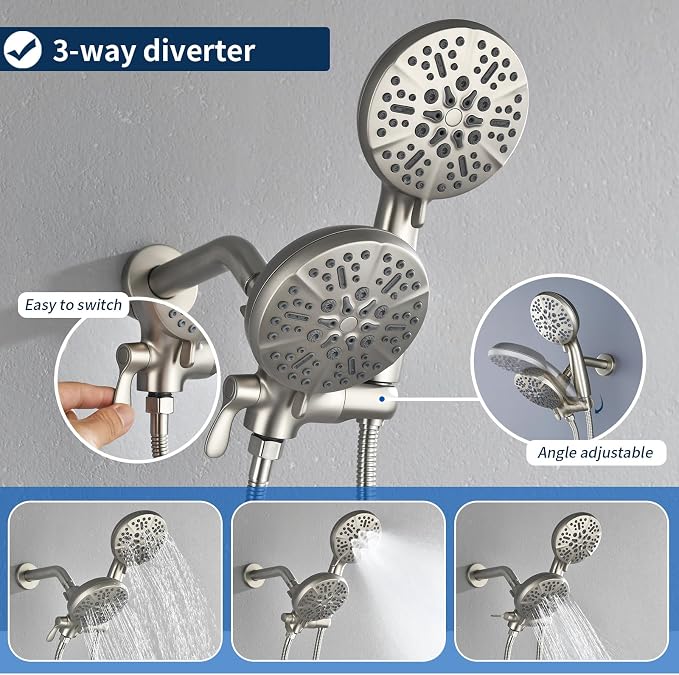 2 Handles Shower Faucet Set - Image 5