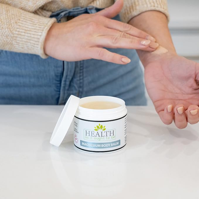 Magnesium Body Balm for Muscle Relief | All Natural Magnesium Oil Body Balm - Image 4