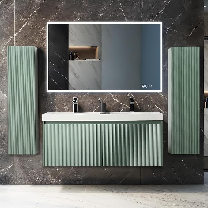 Blossom 48 Inch Double Sink Bathroom Vanity by BLOSSOMKitchenBath