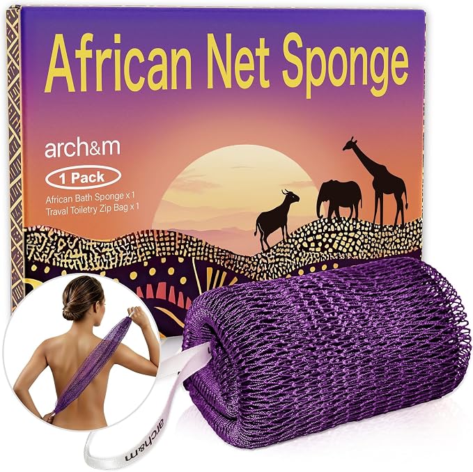 African Net Sponge Authentic Exfoliating by ARCHM