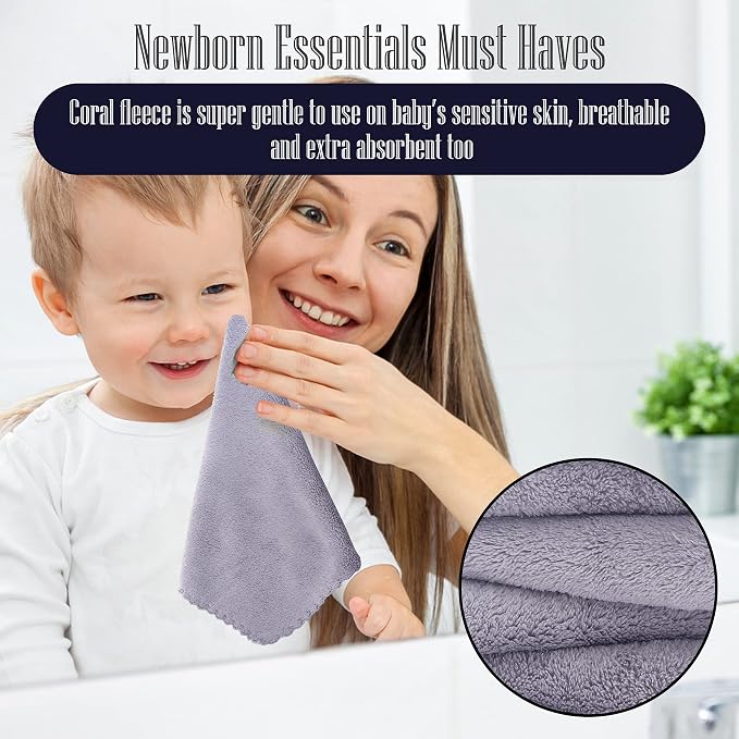 16 Pack Baby Washcloths - Image 7