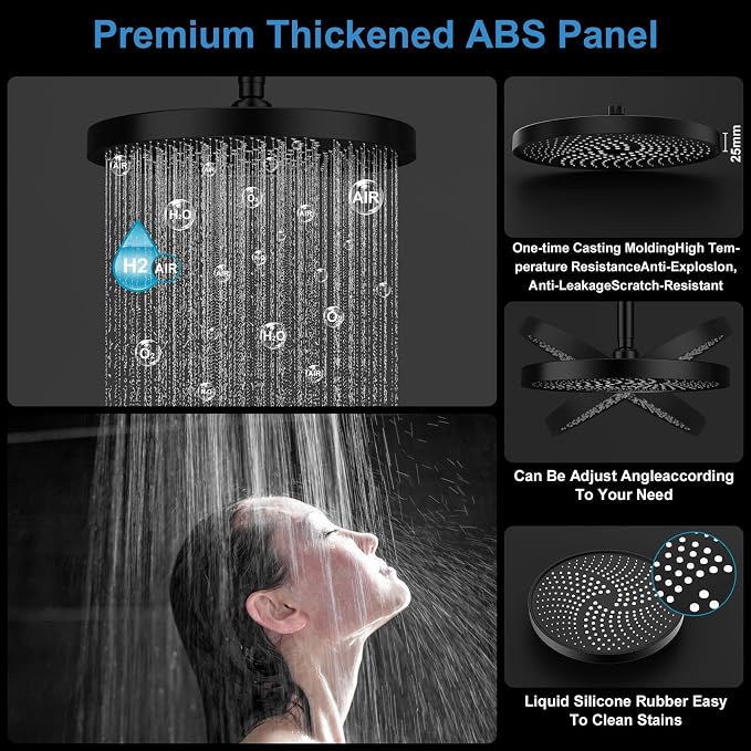 Shower System Brass Thermostatic Shower Faucet Set - Image 6