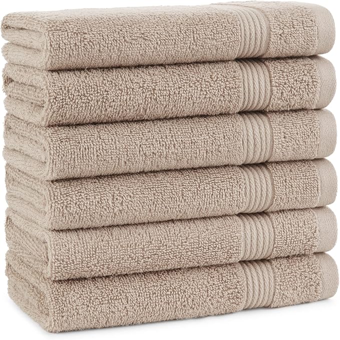 Arkwright Bathroom Hand Towels Set of 6 by Arkwright