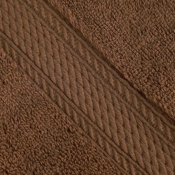 Superior Egyptian Cotton Pile 8 Piece Towel Set, Includes 2 Bath, 2 Hand - Image 6