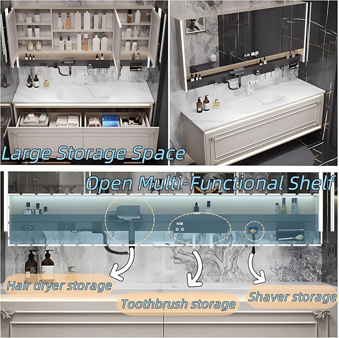32IN Modern Bathroom Cabinet - Image 6