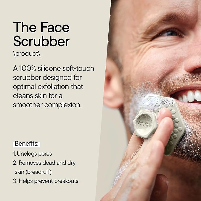 TOOLETRIES Men's Face Scrubber - Image 5