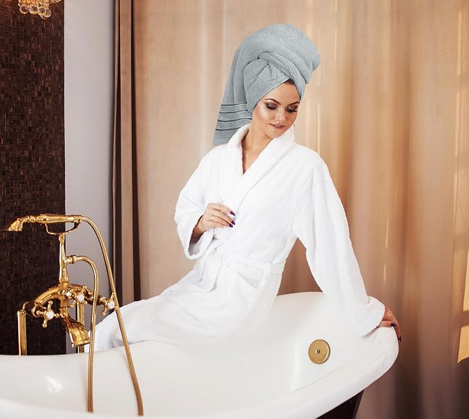 Utopia Towels 8 Piece Luxury Towel Set, 2 Bath, 2 Hand, and 4 Wash Cloths - Image 6