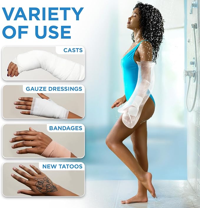 100% Waterproof Cast Covers for Shower Arm Adult - Image 7