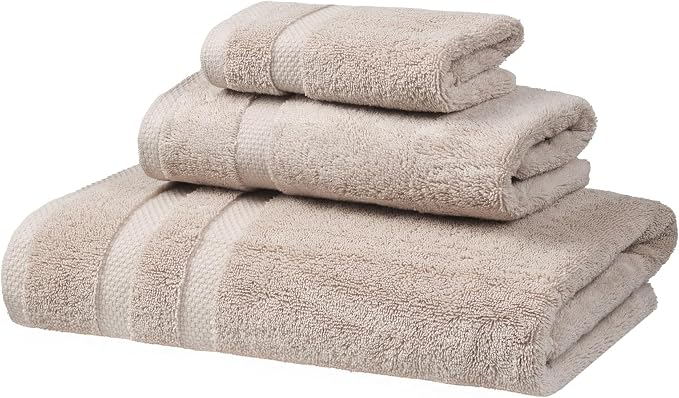 SOFE H&L | Olea Luxury Turkish Cotton Bath Towels Set of 3 : 1 Bath Towel by SOFEHomeLiving