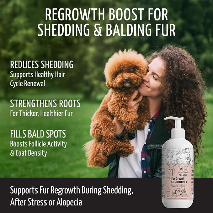 Tauro Pro Line Deshedding Dog Conditioner Detangler, Natural Pet Conditioner - Image 2