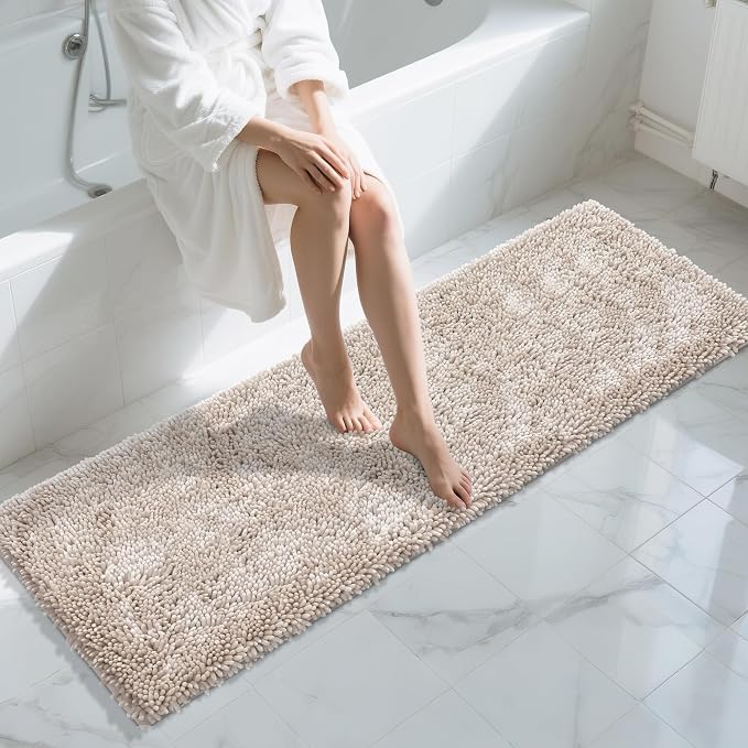 Yimobra Long Bathroom Rugs Runner 70x24 Inch, Extra Thick Soft Absorbent by Yimobra