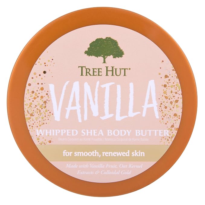 Tree Hut Vanilla Whipped Shea Body Butter, Long-Lasting Hydration - Image 2