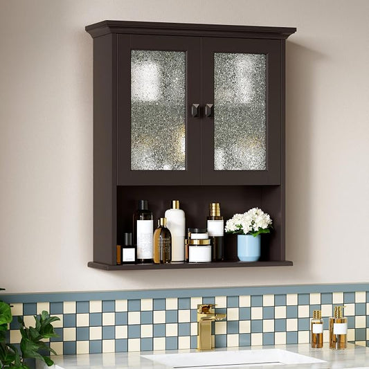 Bathroom Cabinet Wall Mount, Medicine Cabinet Over Toilet Storage Cabinet by Baztin