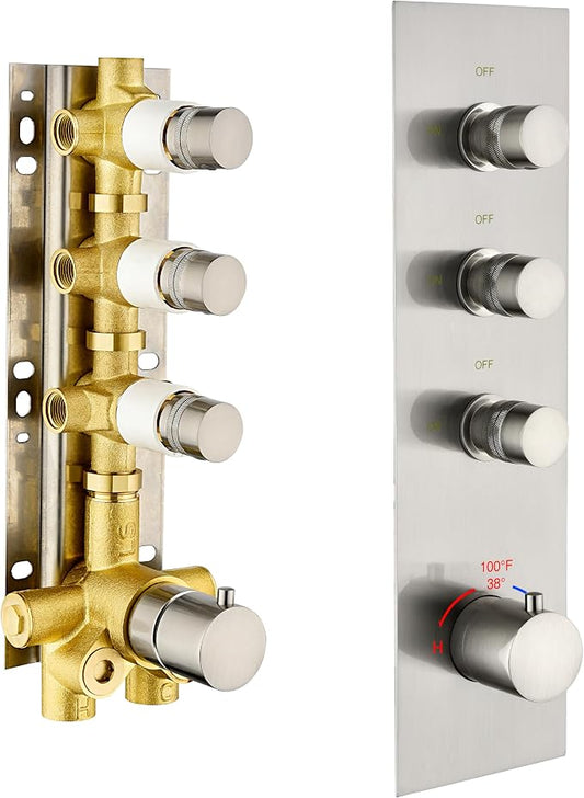 3 Way Shower Diverter Valve by OMEKNTOP