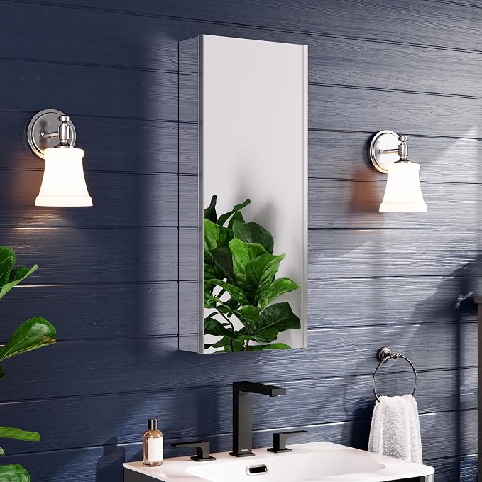 Medicine Cabinet 12" x 30", Bathroom Medicine Cabinet by ElevateYourBathroom