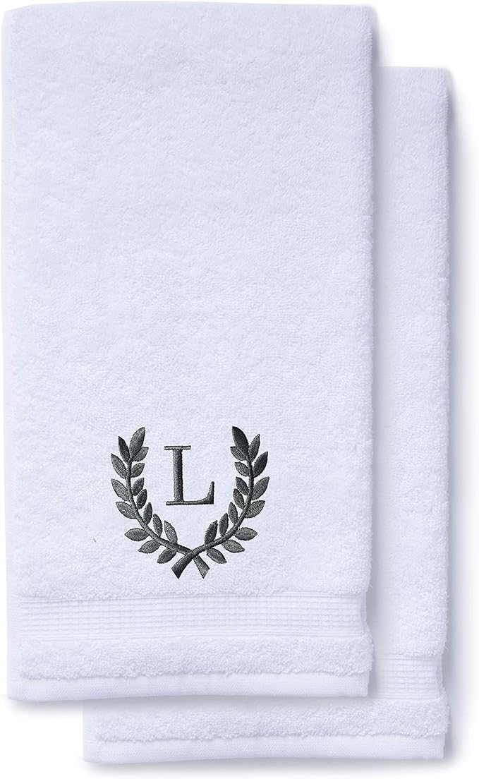 Decorative and Monogrammed Hand Towels by Turquaz
