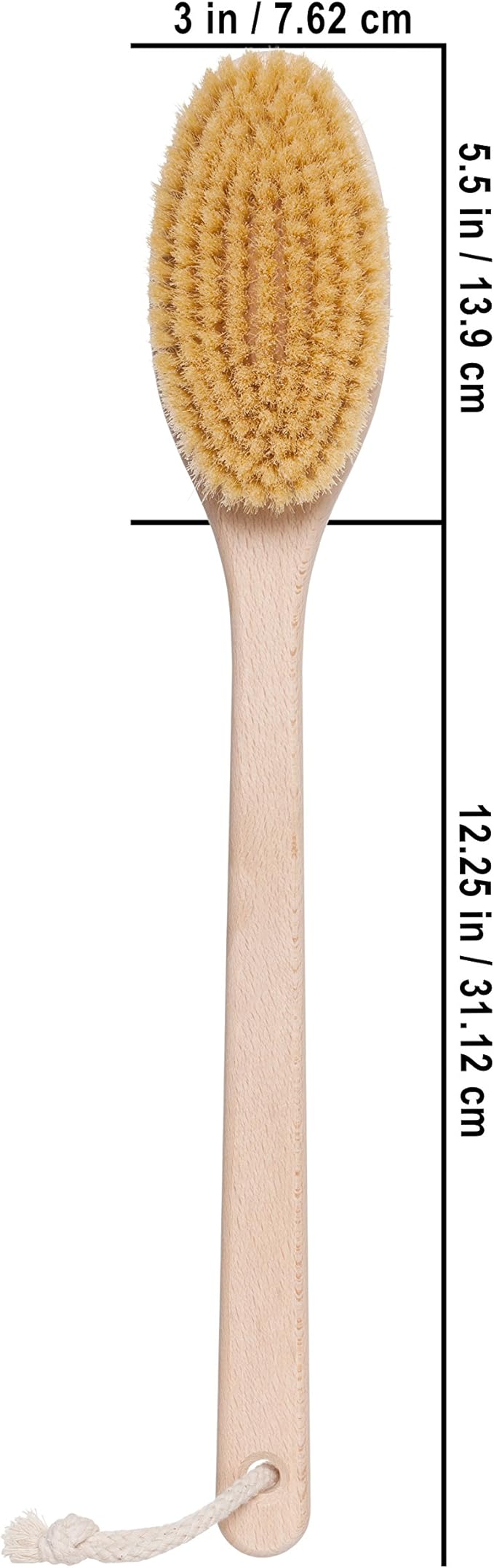 REDECKER Beechwood Bath and Shower Brush - Image 3
