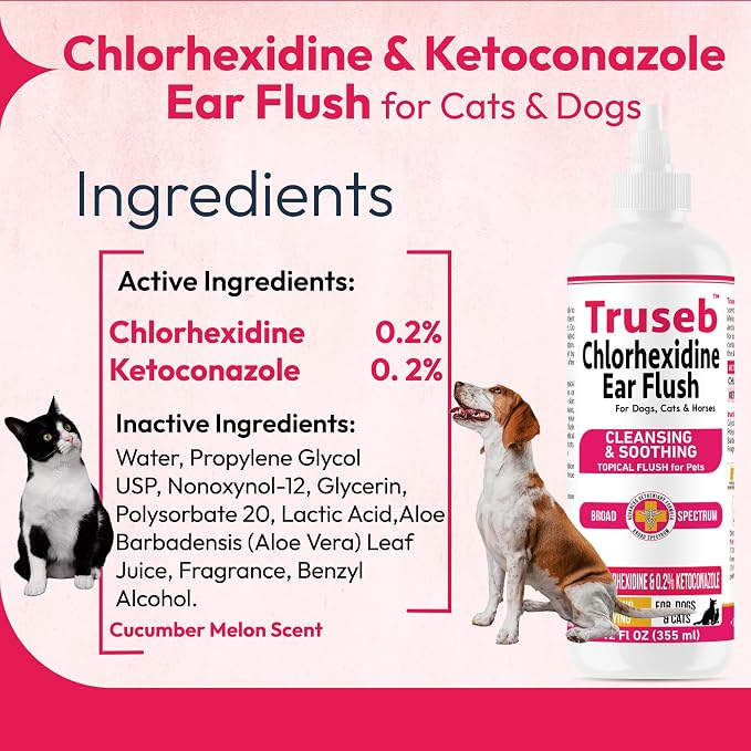 Truseb Advanced Topical Dog Ear Wash - Image 2