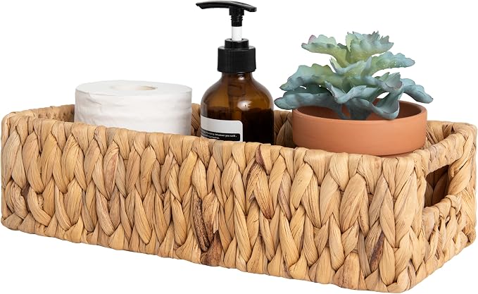 StorageWorks Water Hyacinth Basket by StorageWorks