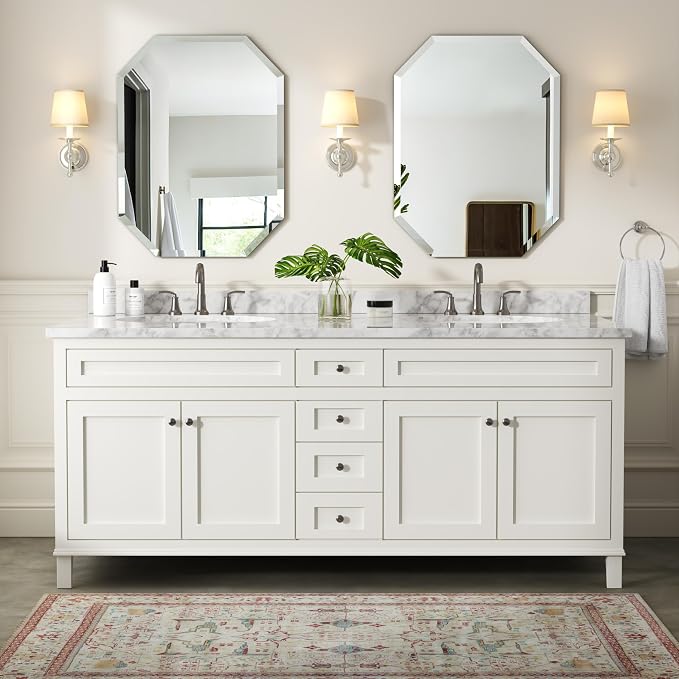 Silver Wall Mirror-Beveled Edge Frameless Mirror - Image 4
