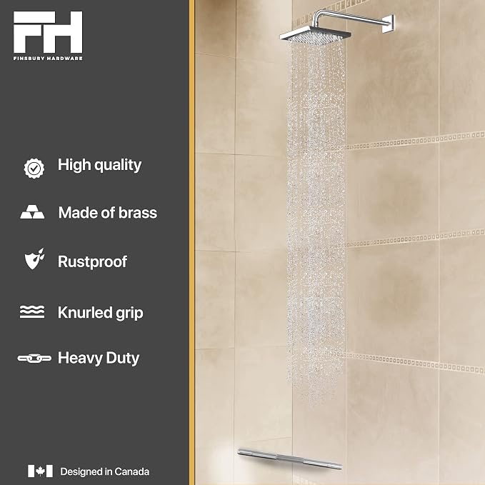 Shower Foot Rest, Corner Shower Bar - Image 4