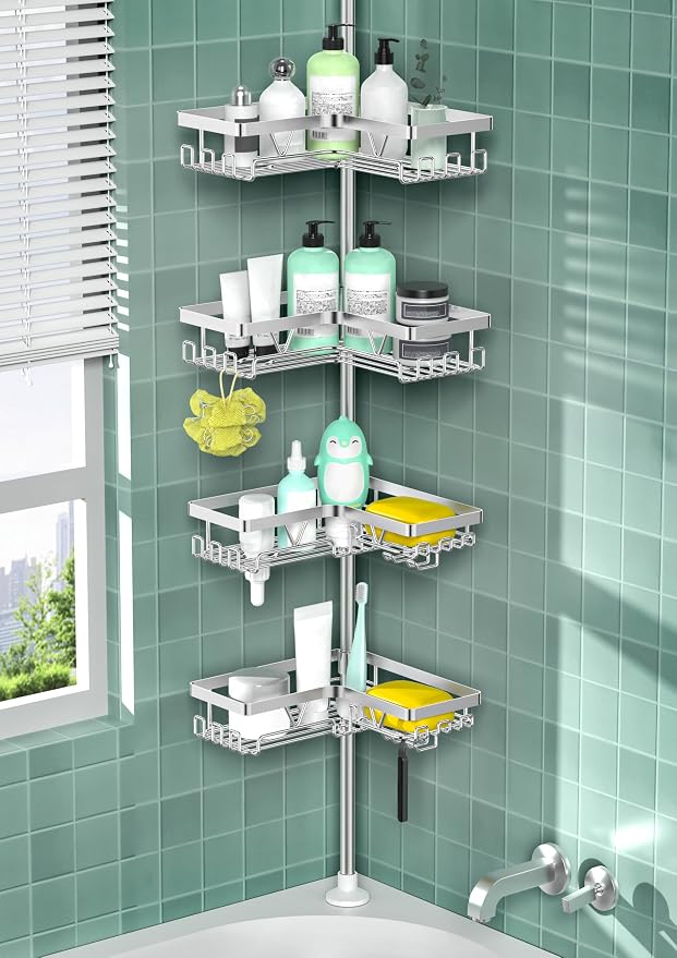 Shower Caddy Tension Pole by DAOYA