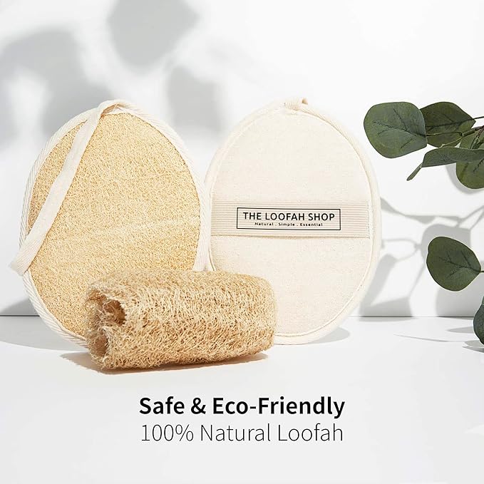Bath Loofah Sponge, Exfoliating Body Scrubber, Shower Luffa - Image 5