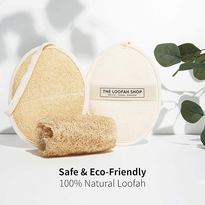 Bath Loofah Sponge, Exfoliating Body Scrubber, Shower Luffa - Image 5