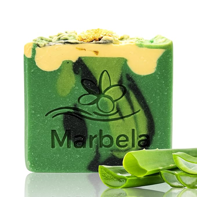 Marbela Cosmetics Aloe Vera Handmade Soap Bar by Marbela