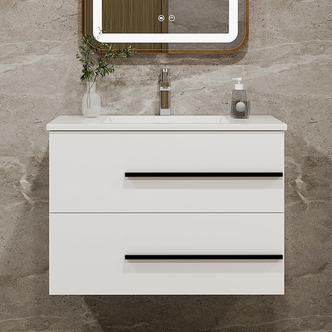 30 Inch Floating Bathroom Vanity by Chyanmoo