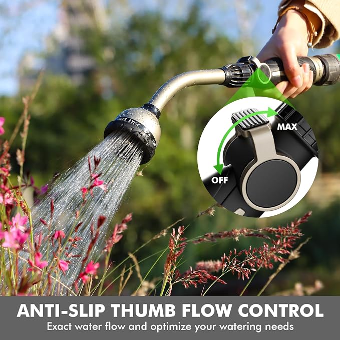 RESTMO Watering Wand Heavy Duty, Metal Garden Hose Wand - Image 3