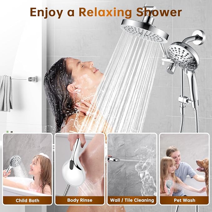 BRIGHT SHOWERS Rain Shower Head - Image 7