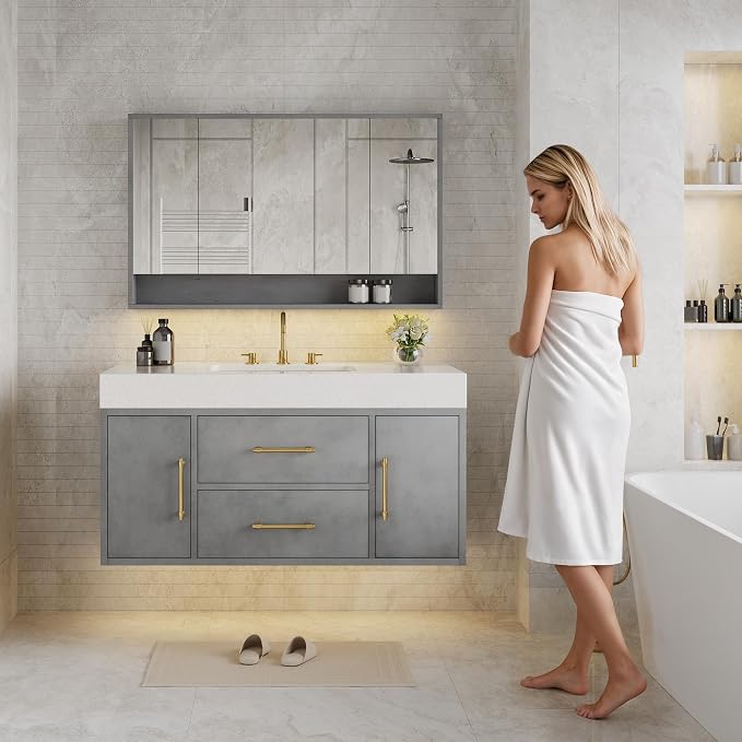 YITAHOME 40 Inch Floating Vanity - Image 7