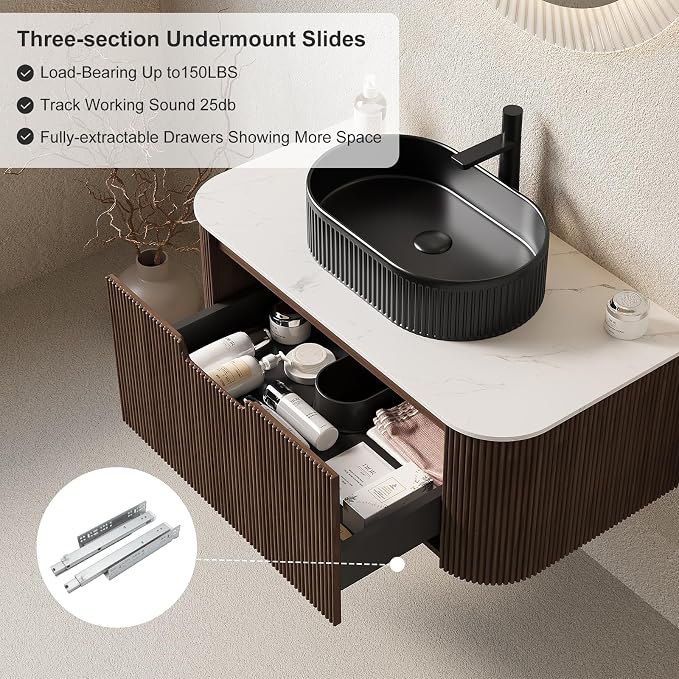 30 inch Floating Bathroom Vanity - Image 5