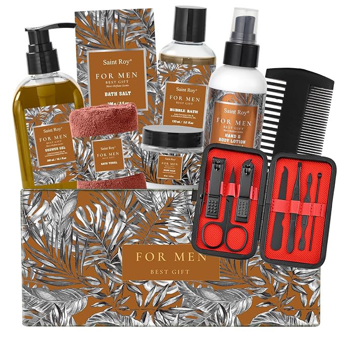Christmas Spa Gift Basket, Bath Spa Kit by SaintRoy