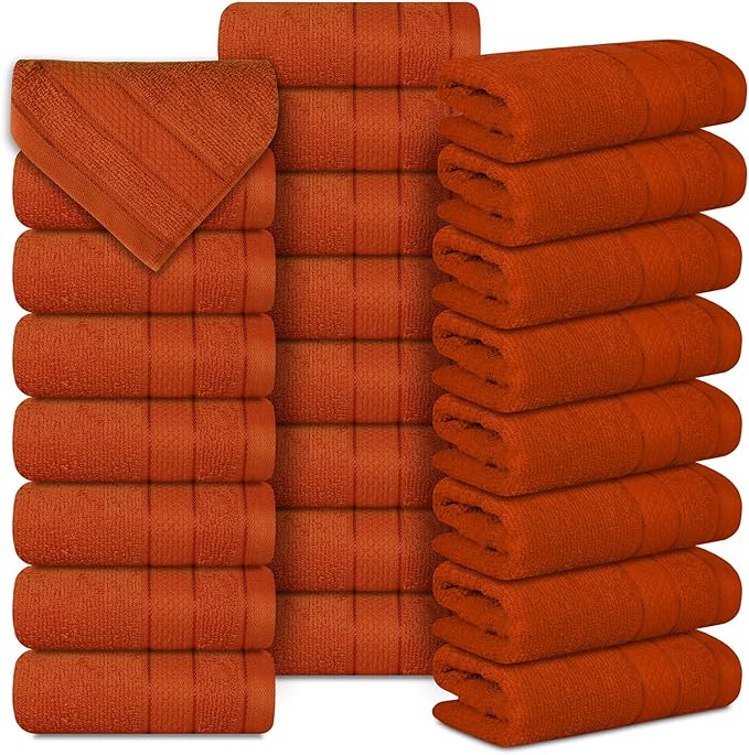 Casa Lino Face Towels & Body Wash Cloths by CASALINO