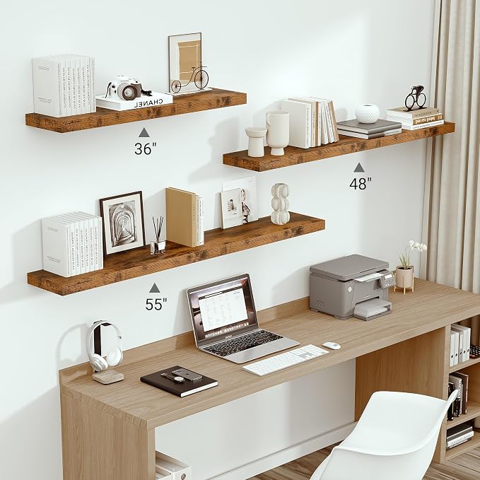 Vivelove 55 inches Long Floating Shelves - Image 5