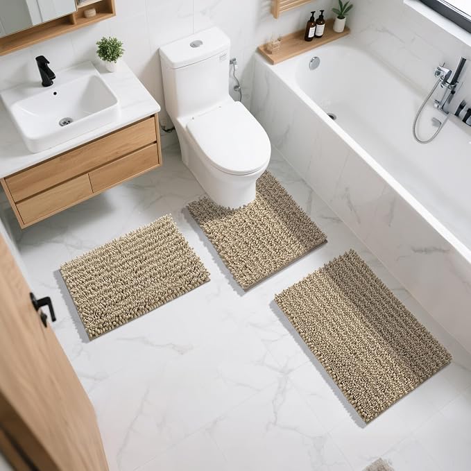 Yimobra Bathroom Rugs Sets 2 Piece - Image 7